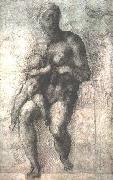 Michelangelo Buonarroti Study for a Madonna and Child painting
